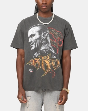 Pullover Culture Kings X WWE Randy Orton Heavyweight T-Shirt Black Wash