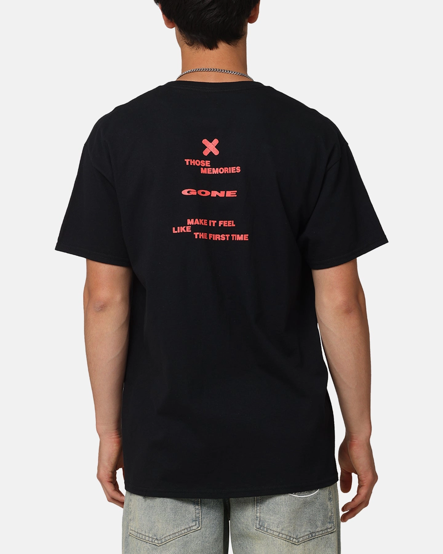 Essential Comfort Low Impact Manufacturing The Kid Laroi Face T-Shirt Black