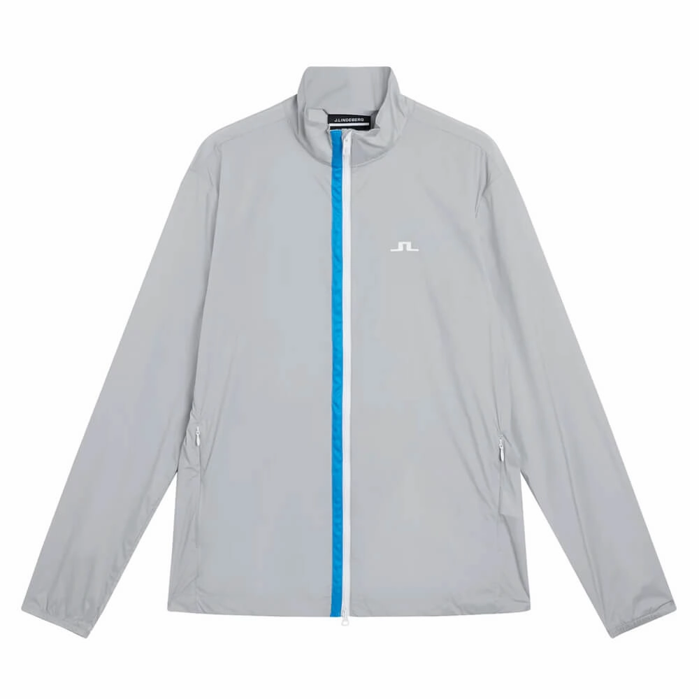 J.Lindeberg Ash Light Packable Golf Jacket High Rise - SS23 Men Reflective Safety Trim