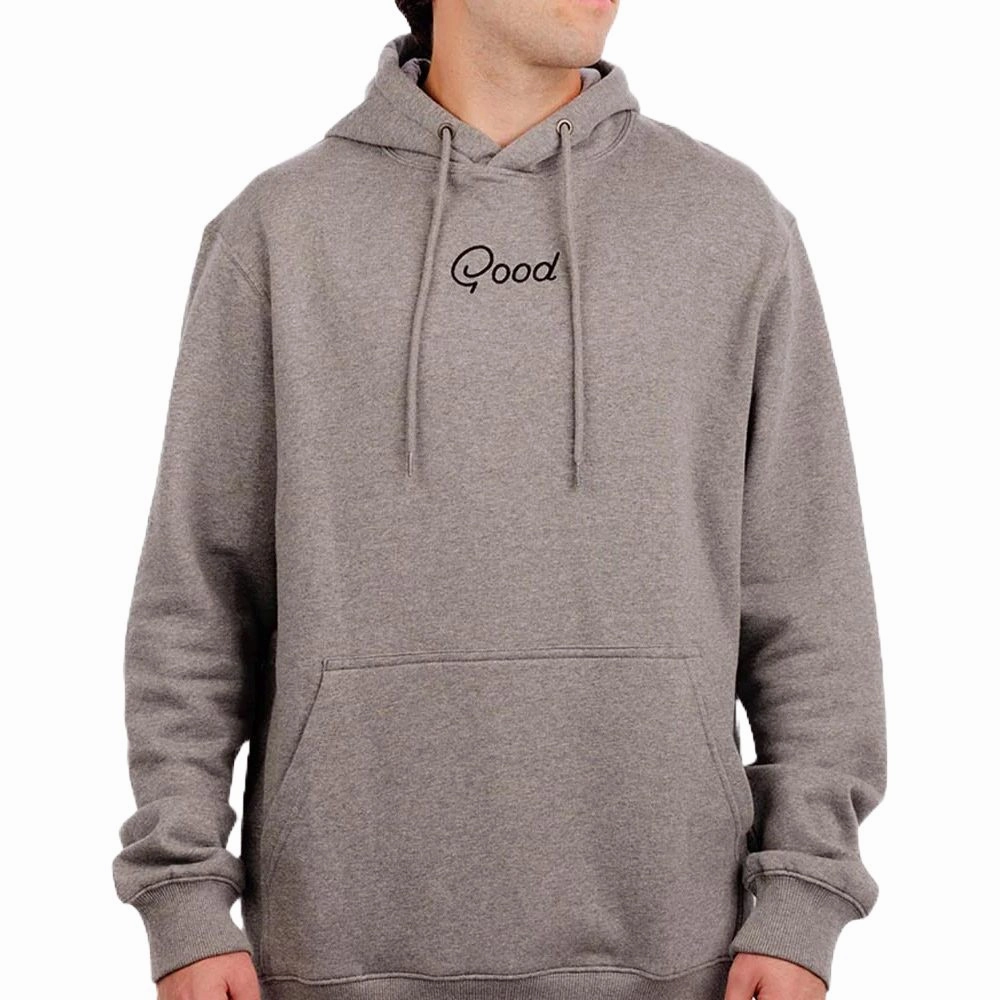 GoodGood Golf Club Fleece Hoodie Golf Jacket Gray - 24 Men Yoga wear Quick Release Buckle Mechanism