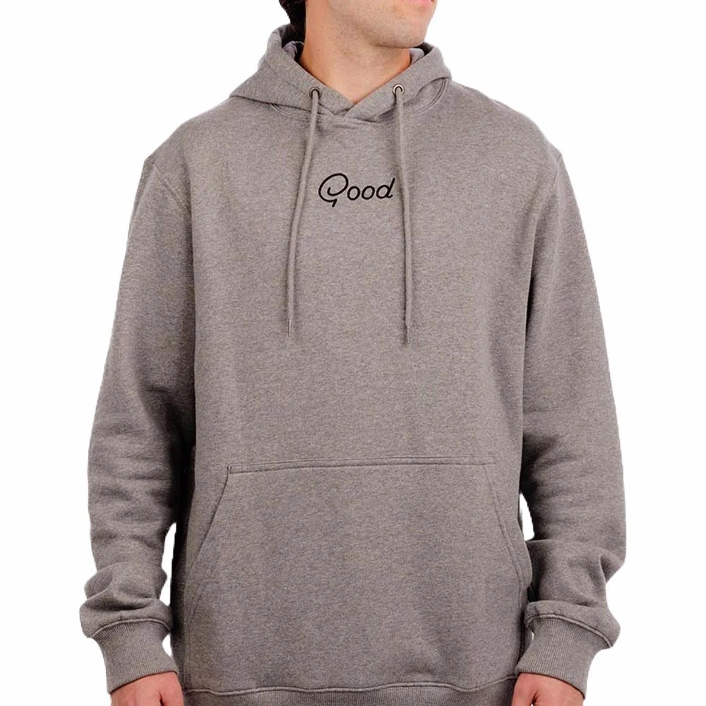 GoodGood Golf Club Fleece Hoodie Golf Jacket Gray - 24 Men Minimal Comfort Flexible Fabric