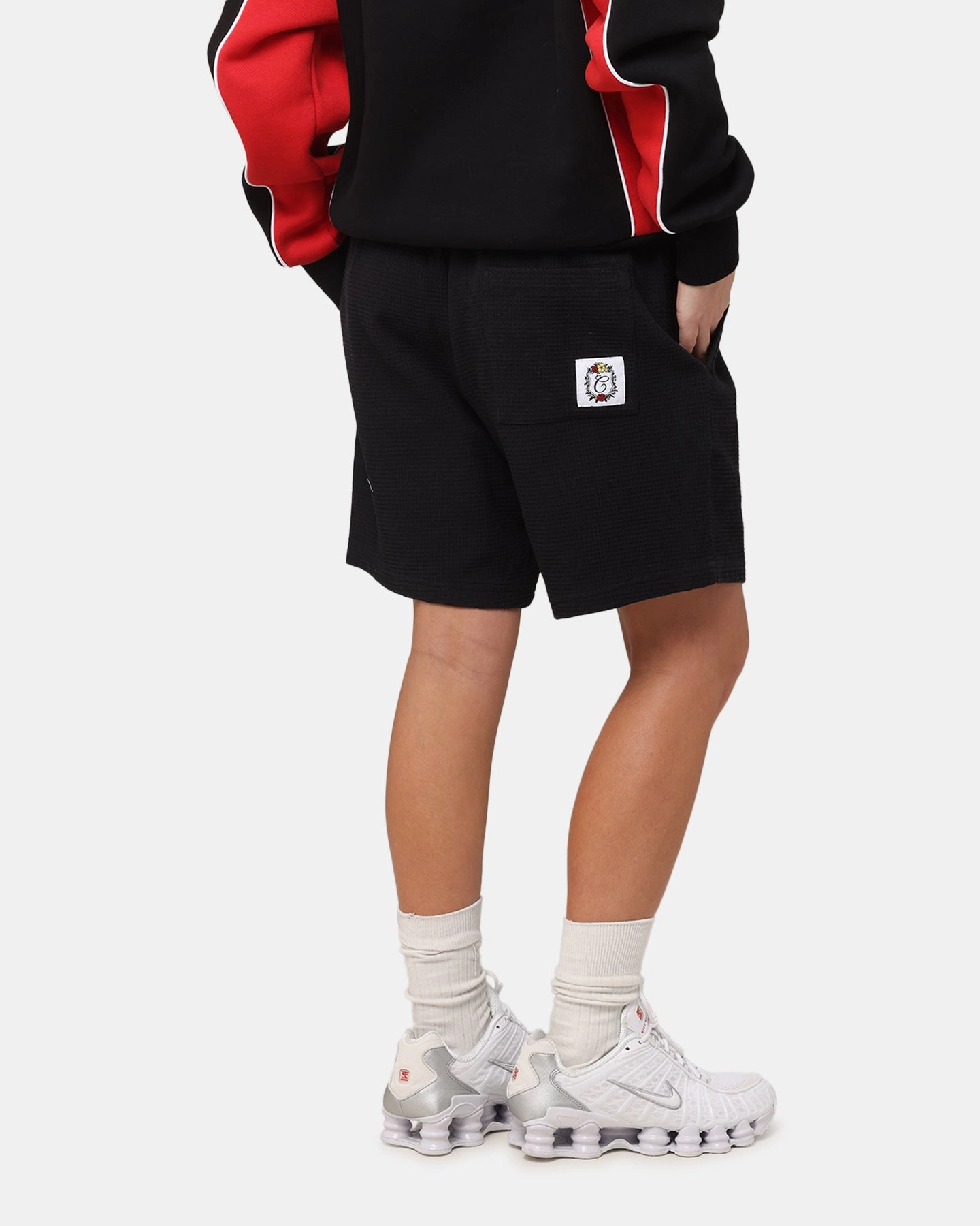 On-the-Go Shorts Carre Waffle Shorts Black