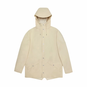 Rains Jacket W3 '26 Dune' Laser Cut Airflow Vents