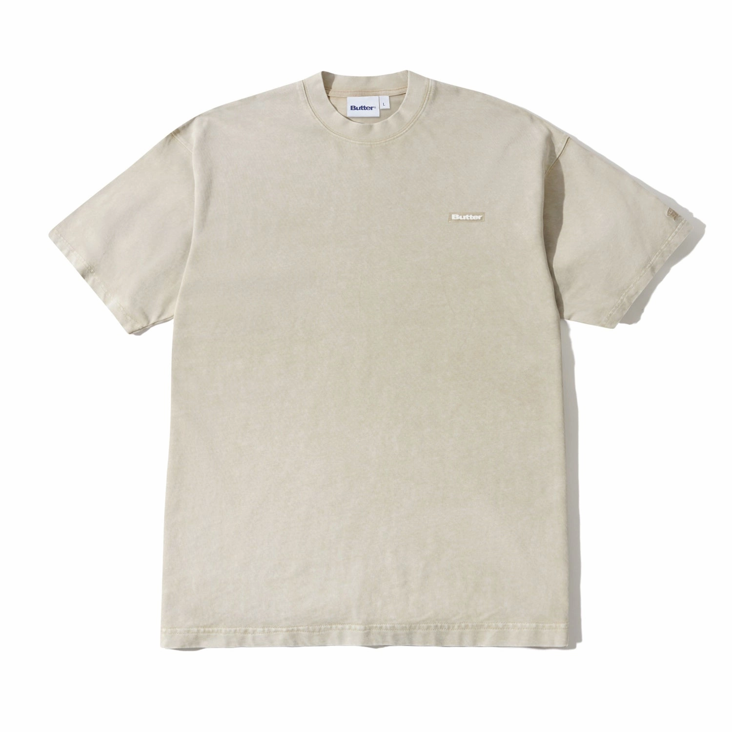Butter Goods Basic Tee 'Washed Sandstone' Casual everyday wear