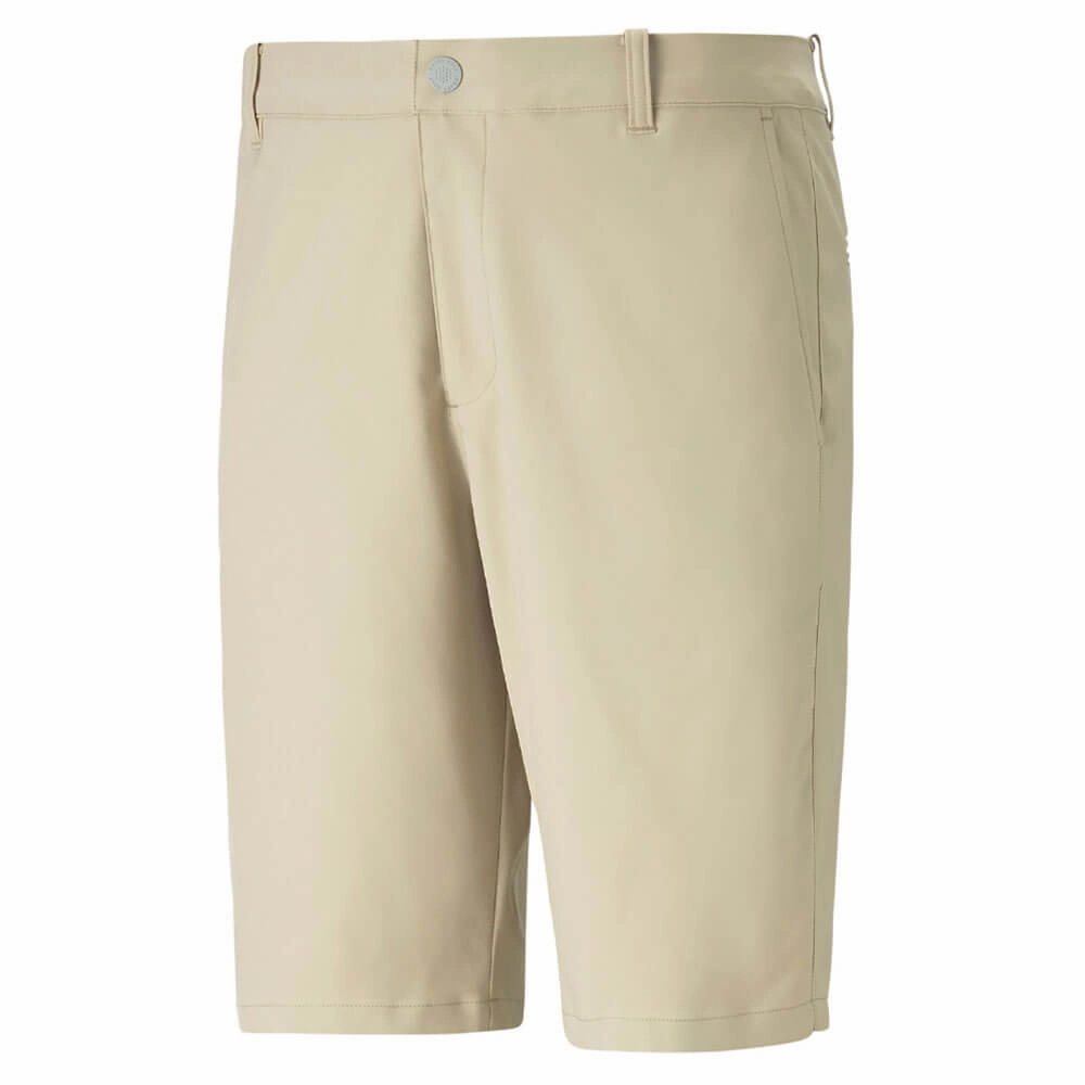 PUMA Dealer 10" Golf Shorts Alabaster - SS25 Men Athletic Look silk blend