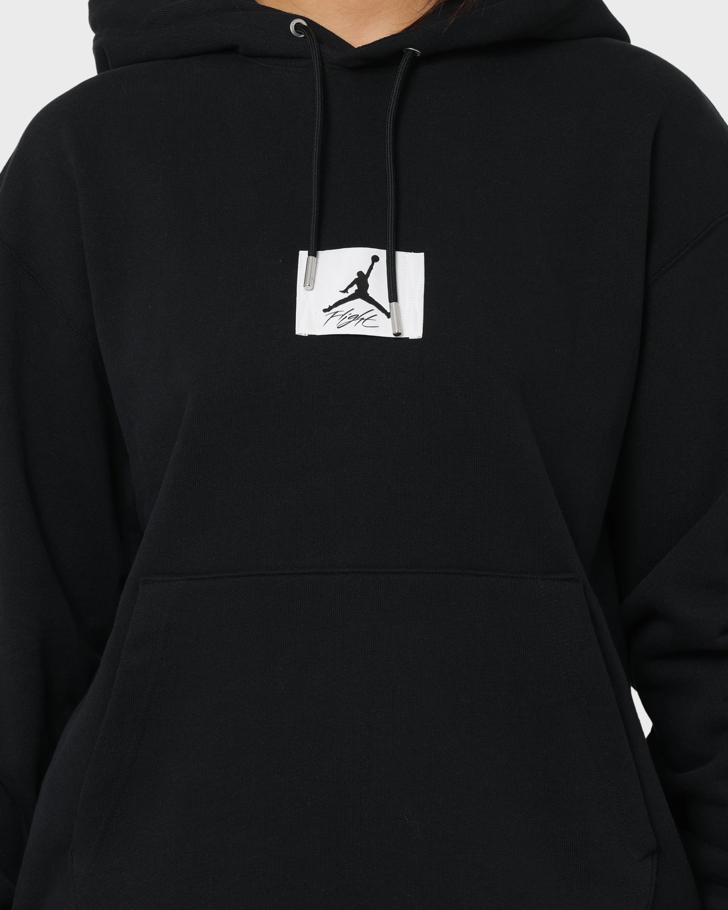 Jordan Essentials Statement Fleece Hoodie Black Beauty AntiPilling Surface Finish