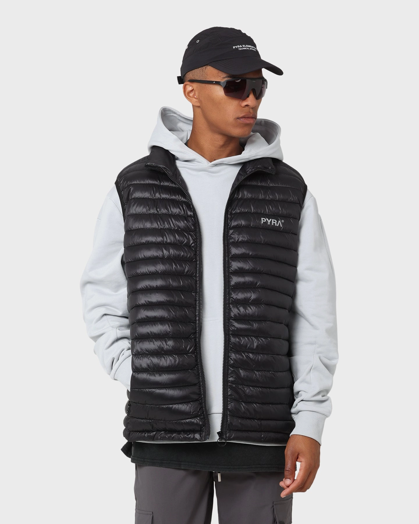 Fade Resistant Propagate PYRA Summit Puffa Vest Black