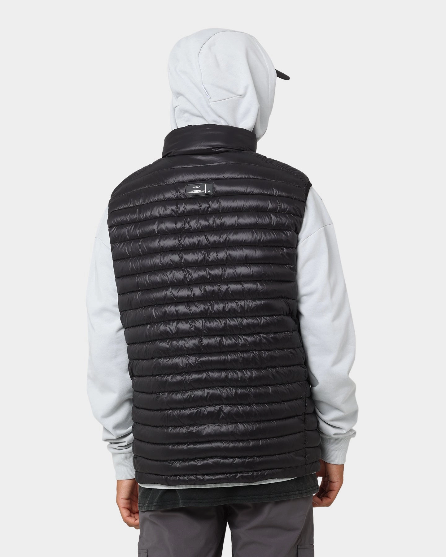PYRA Summit Puffa Vest Black EcoFriendlyMaterial