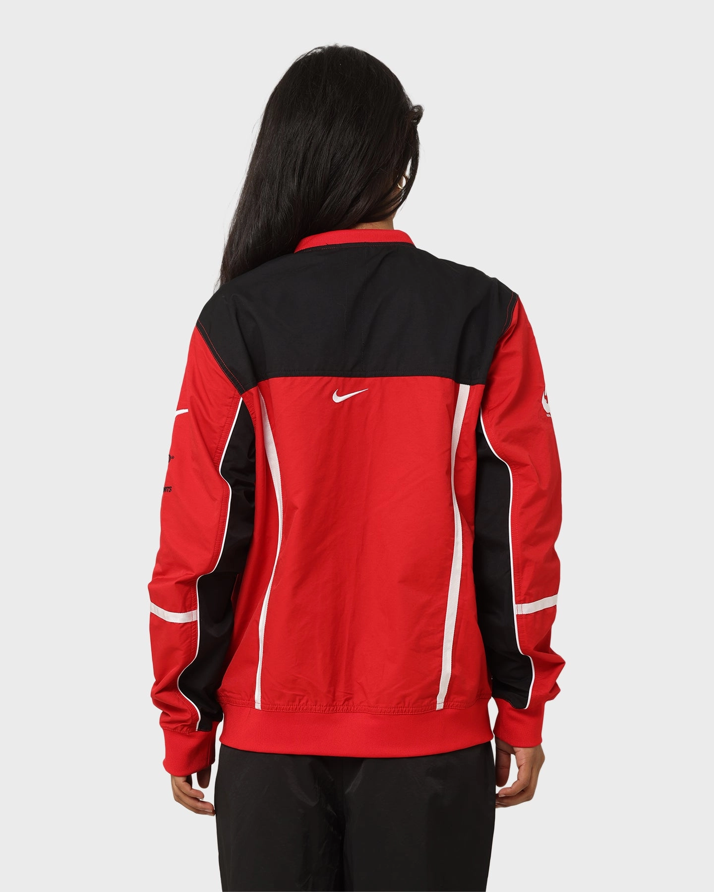Nike Sportswear Mercato Woven Bomber Jacket University Red/Black/White Prom