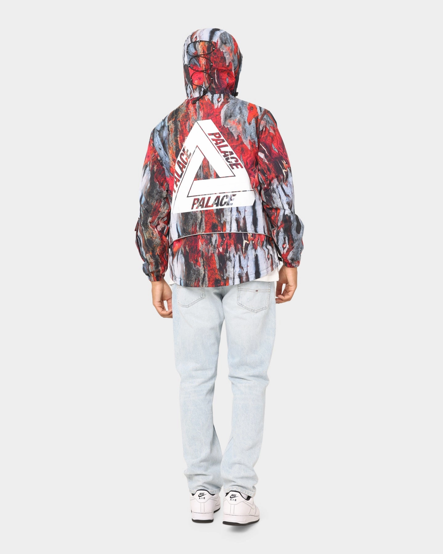 Palace Utility Windbreaker Tree Bark Hear