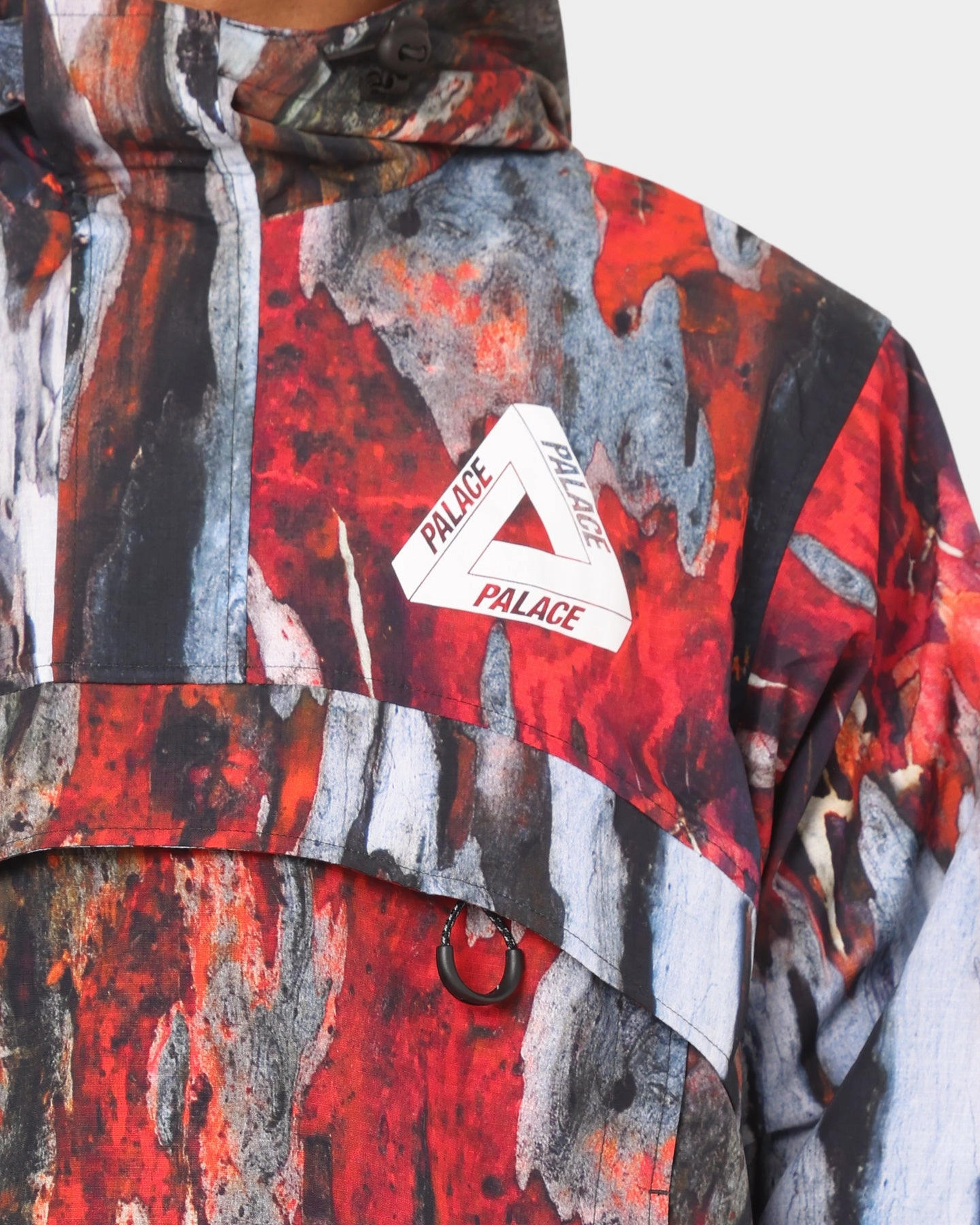 Palace Utility Windbreaker Tree Bark family trip