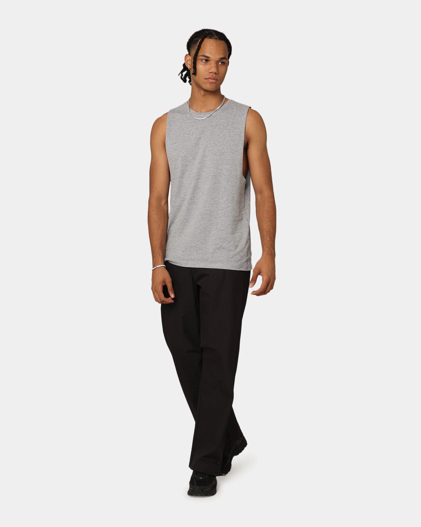 Indoor Comfort Seasonal Fashion AS Colour Barnard Goat Crew Muscle T-Shirt Grey