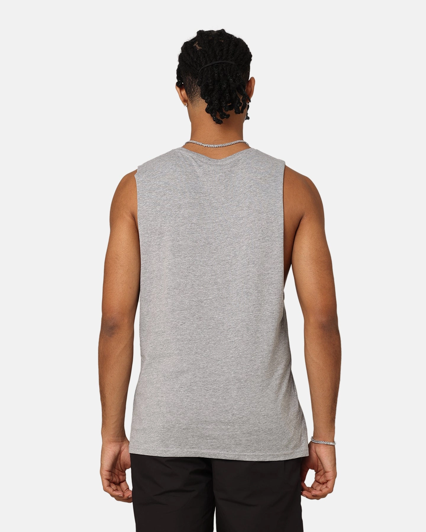 AS Colour Barnard Goat Crew Muscle T-Shirt Grey Comfy Vibes
