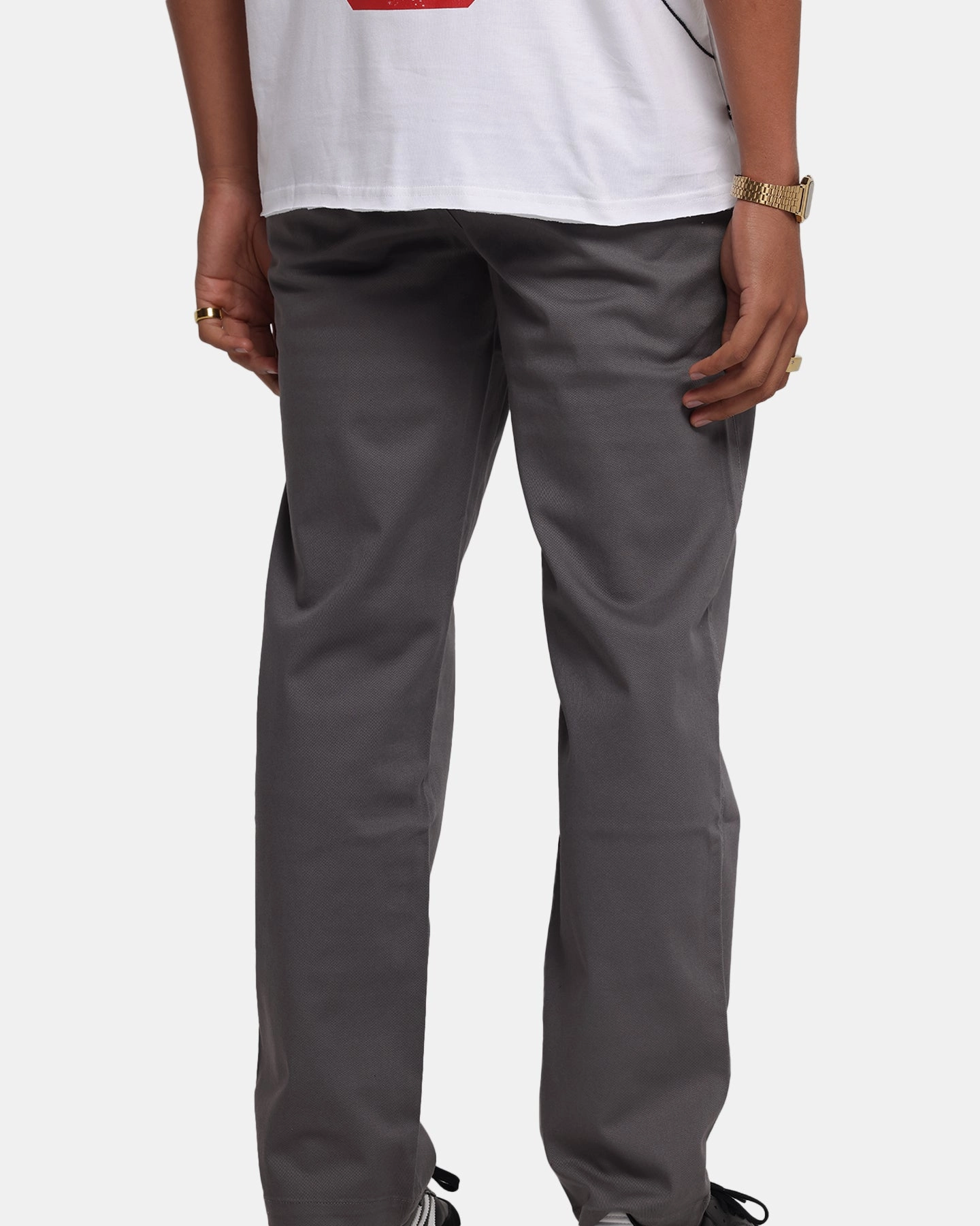 Straight Leg Core Basic AS Colour Regular Pant Grey