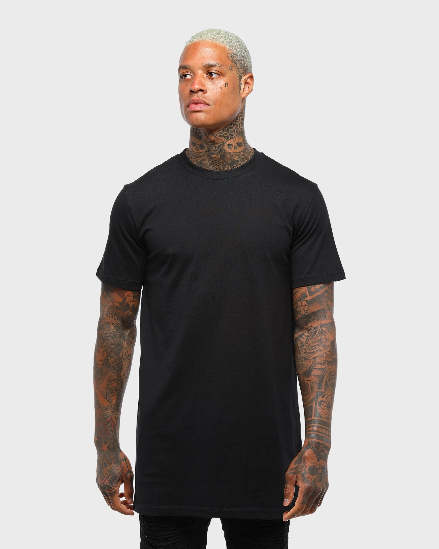 Vegan AS Colour Tall T-Shirt Black