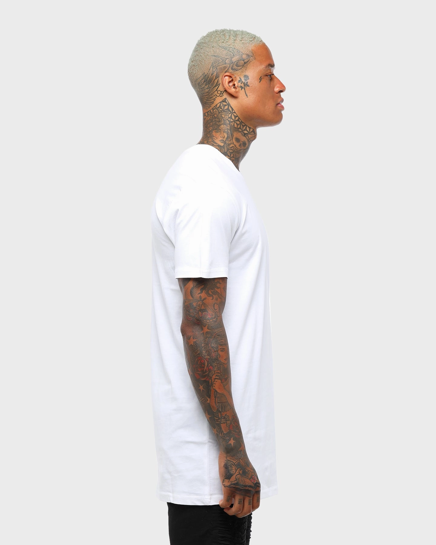 AS Colour Tall T-Shirt White Regular Fit