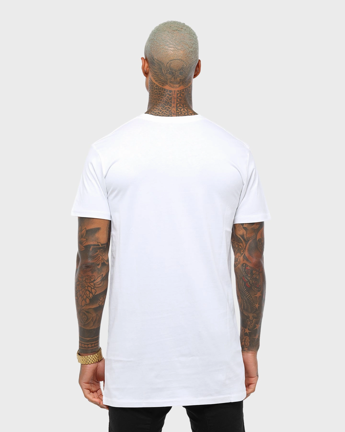 Eco Friendly Fabric Anti Pilling Treatment AS Colour Tall T-Shirt White