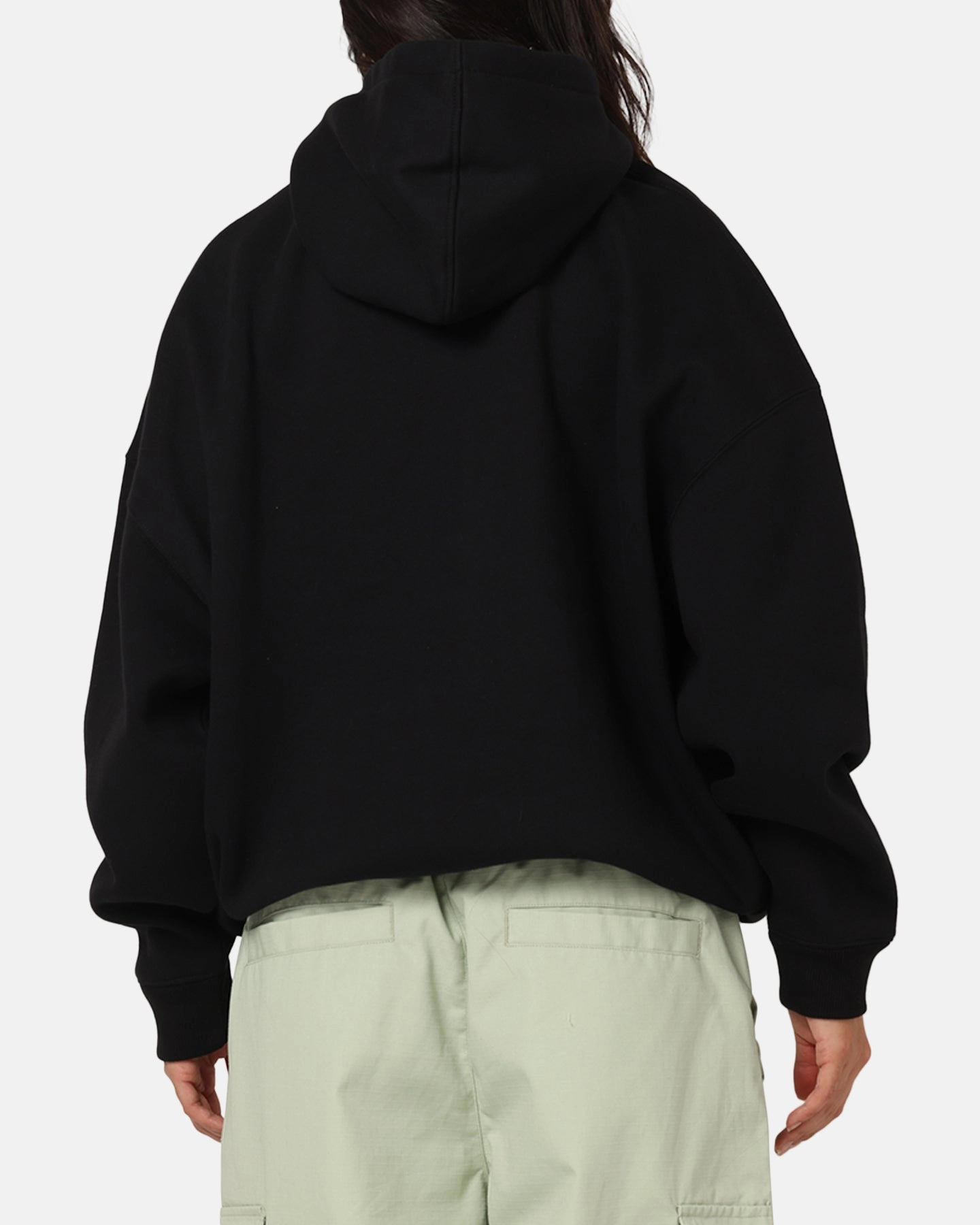 Carre Slugger Script Hoodie Black Chic Style