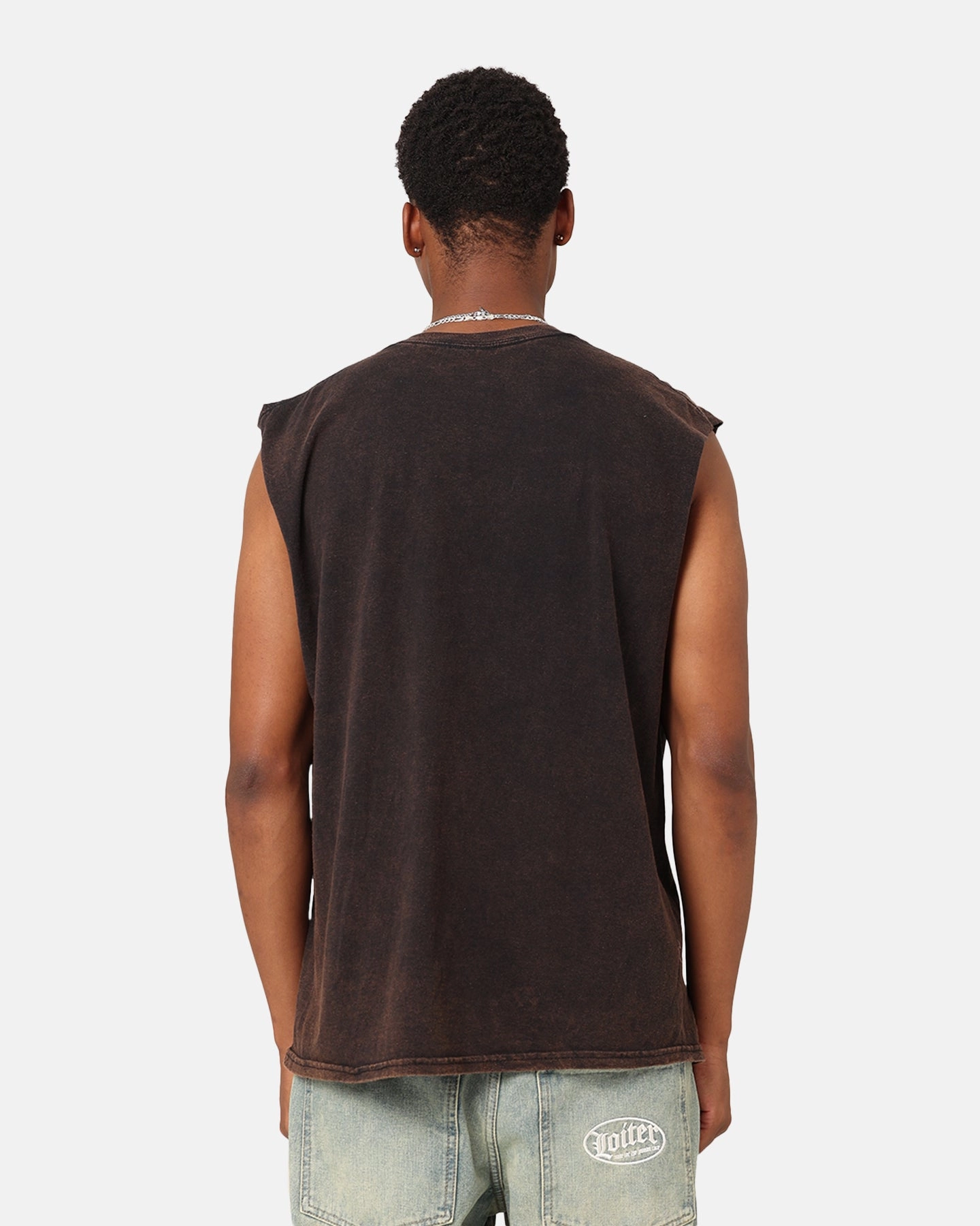 Goat Crew Goat Angels Vintage Muscle T-Shirt Black Wash Sophisticated Casual EasyCare Fabric