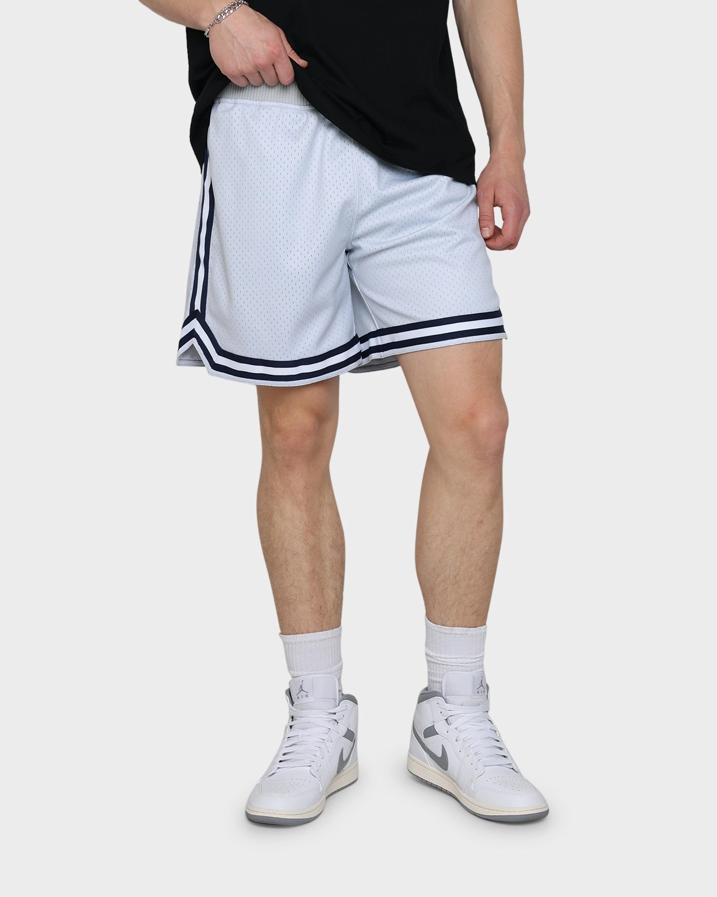19Nine Georgetown Legacy Shorts Grey Bonded Seam Technology