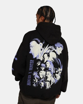 Goat Crew X Hunter x Hunter Phantom Troupe Hoodie Black Wash InsulatedLayer comfort enhancer