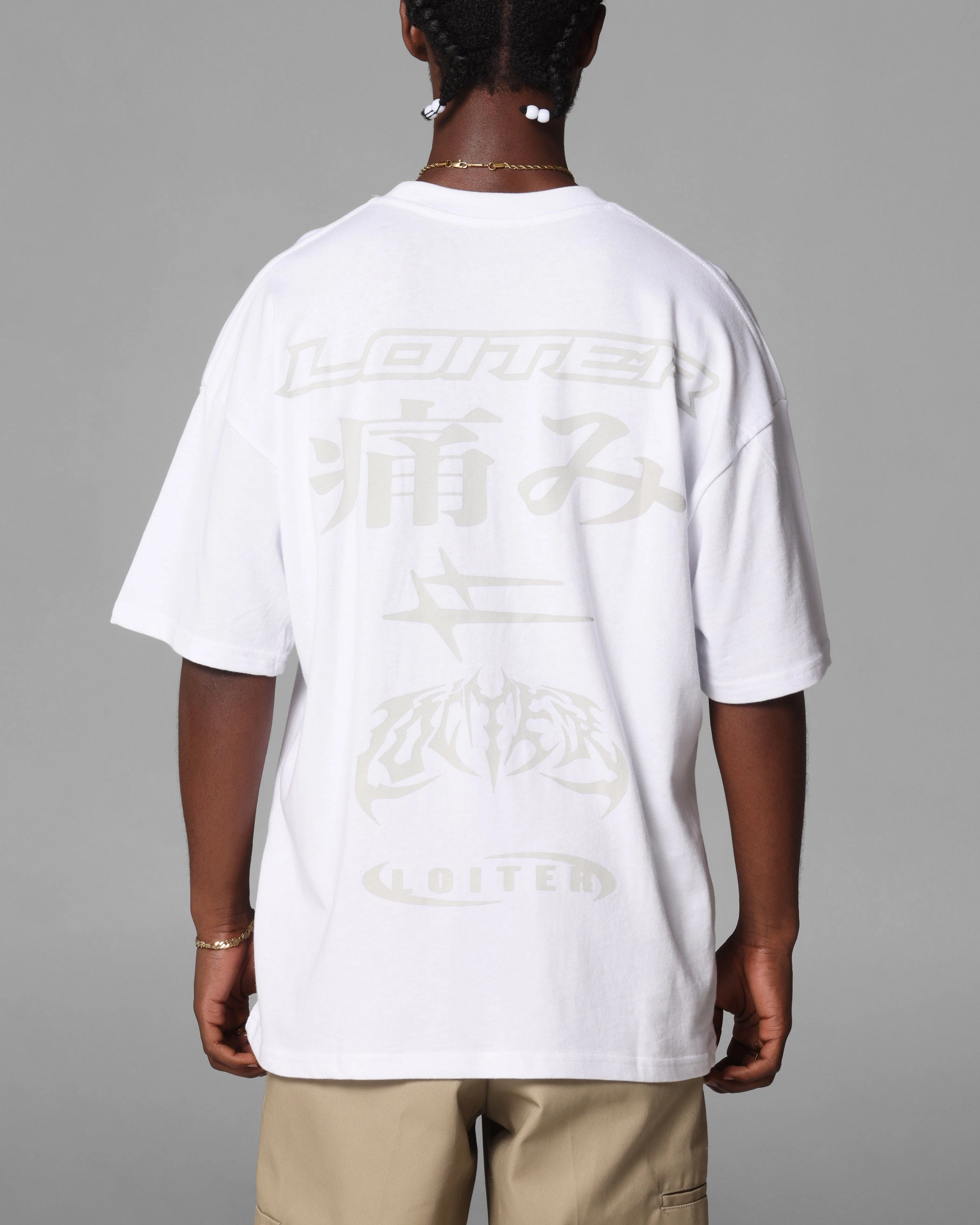 Functional Look Loiter Pain T-Shirt White