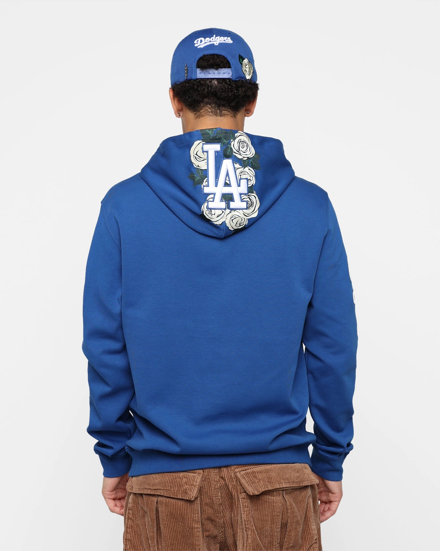 Pro Standard Los Angeles Dodgers Roses Hoodie Dark Blue Promote Diploma