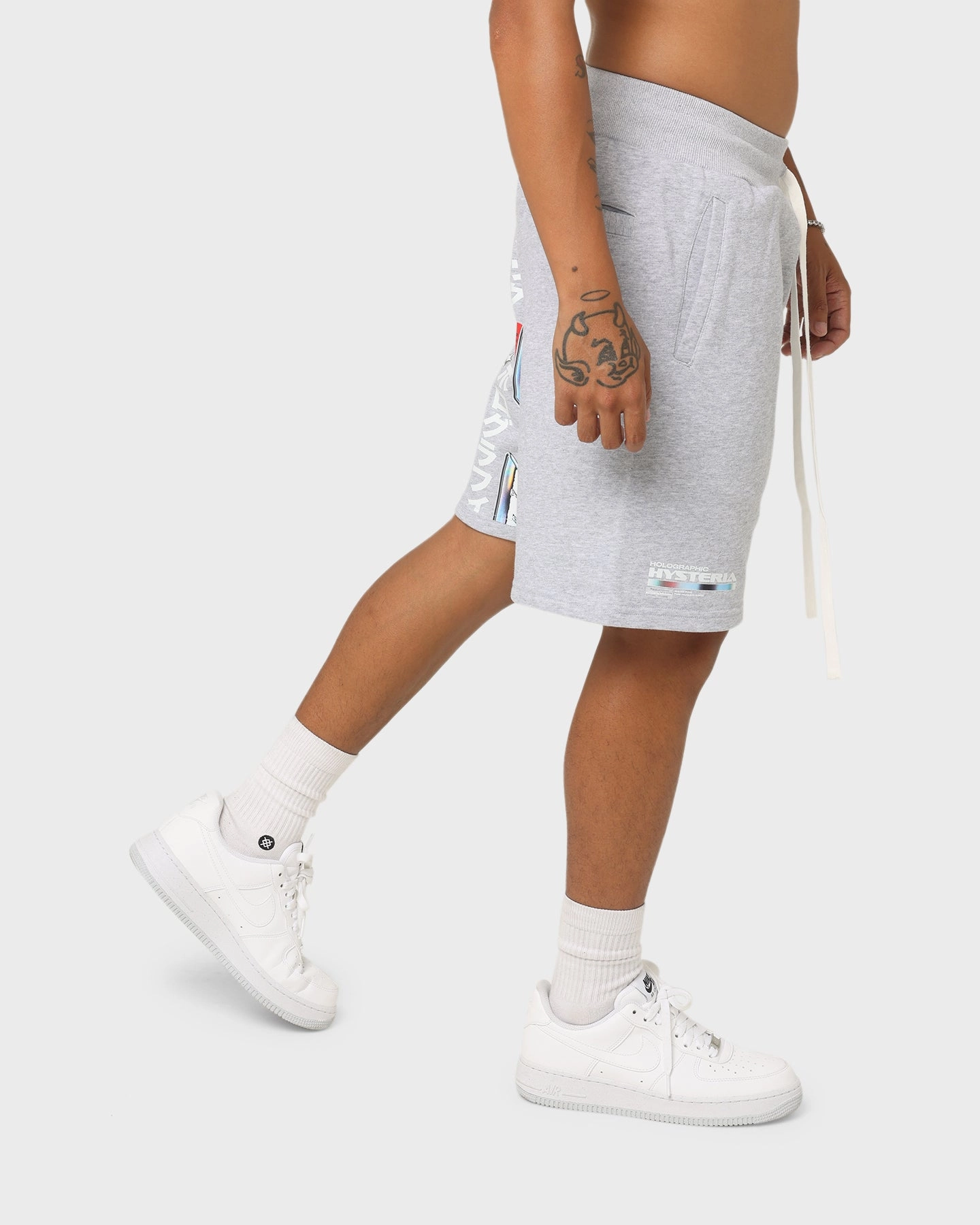 Loiter Constellation Shorts Grey Trend Essential Cool Breeze