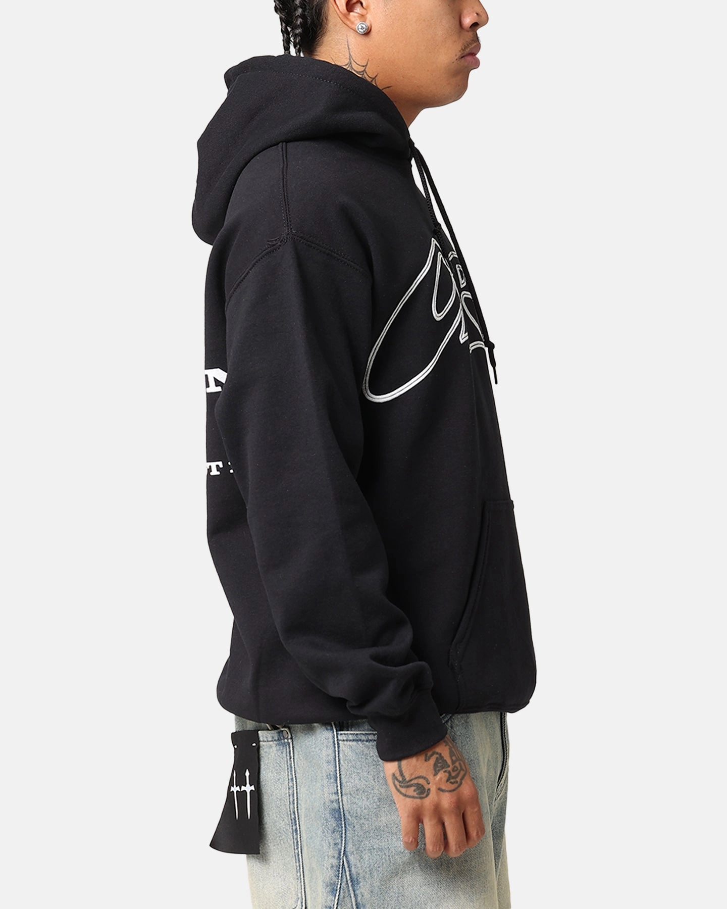 Carre Rev 24 Hoodie Black Perfection Unisex