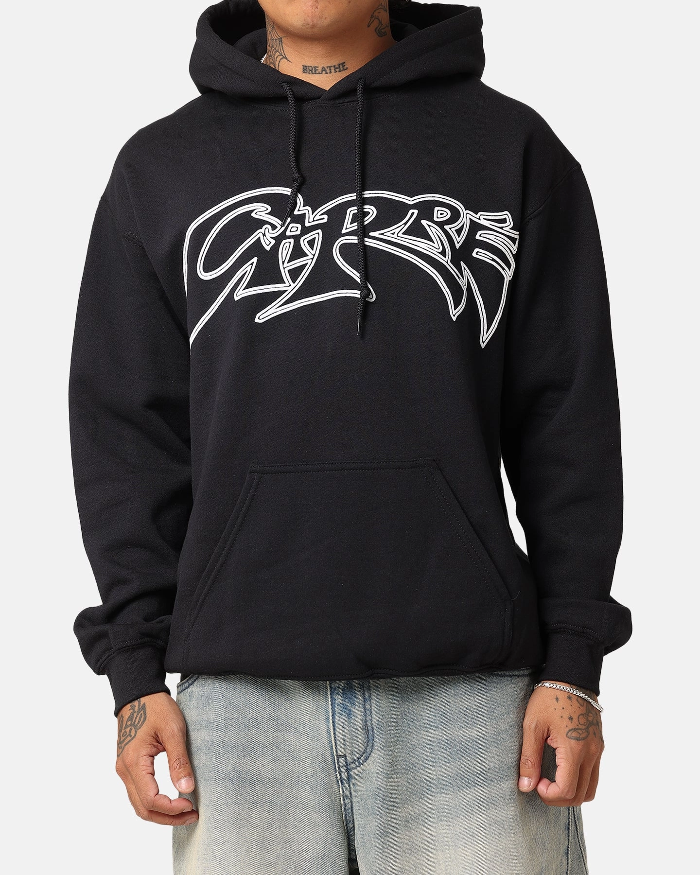 Carre Rev 24 Hoodie Black Reflective Safety Trim