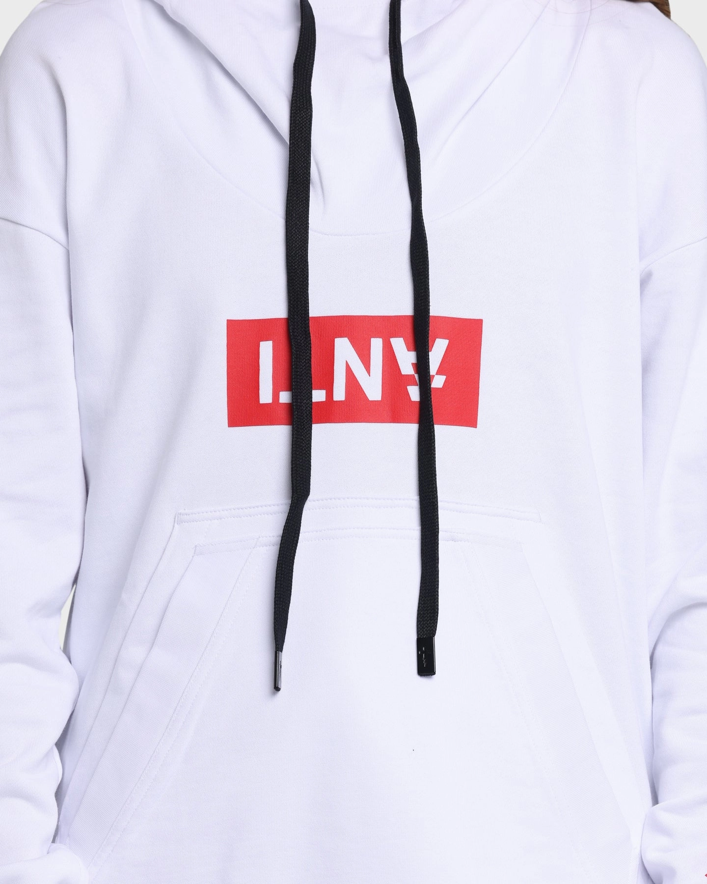 The Anti Order A10 Hyphen Hoodie White/Red Customizable Fit theater performance