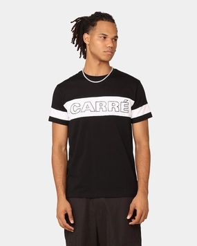 Carre Bars T-Shirt Black/White Casual Essential Wear