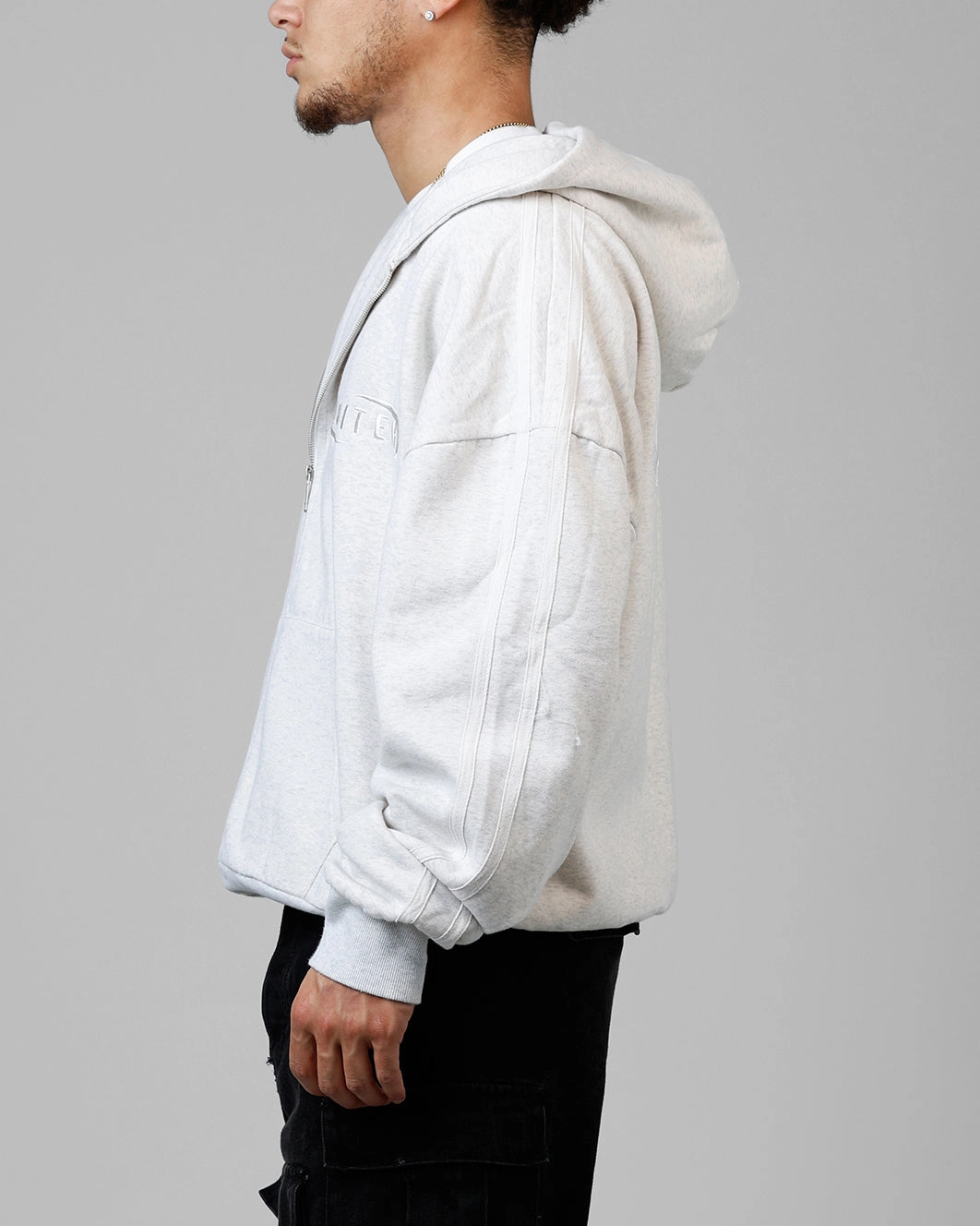 Wind Resistant Loiter Night Vision Hoodie Grey Marle