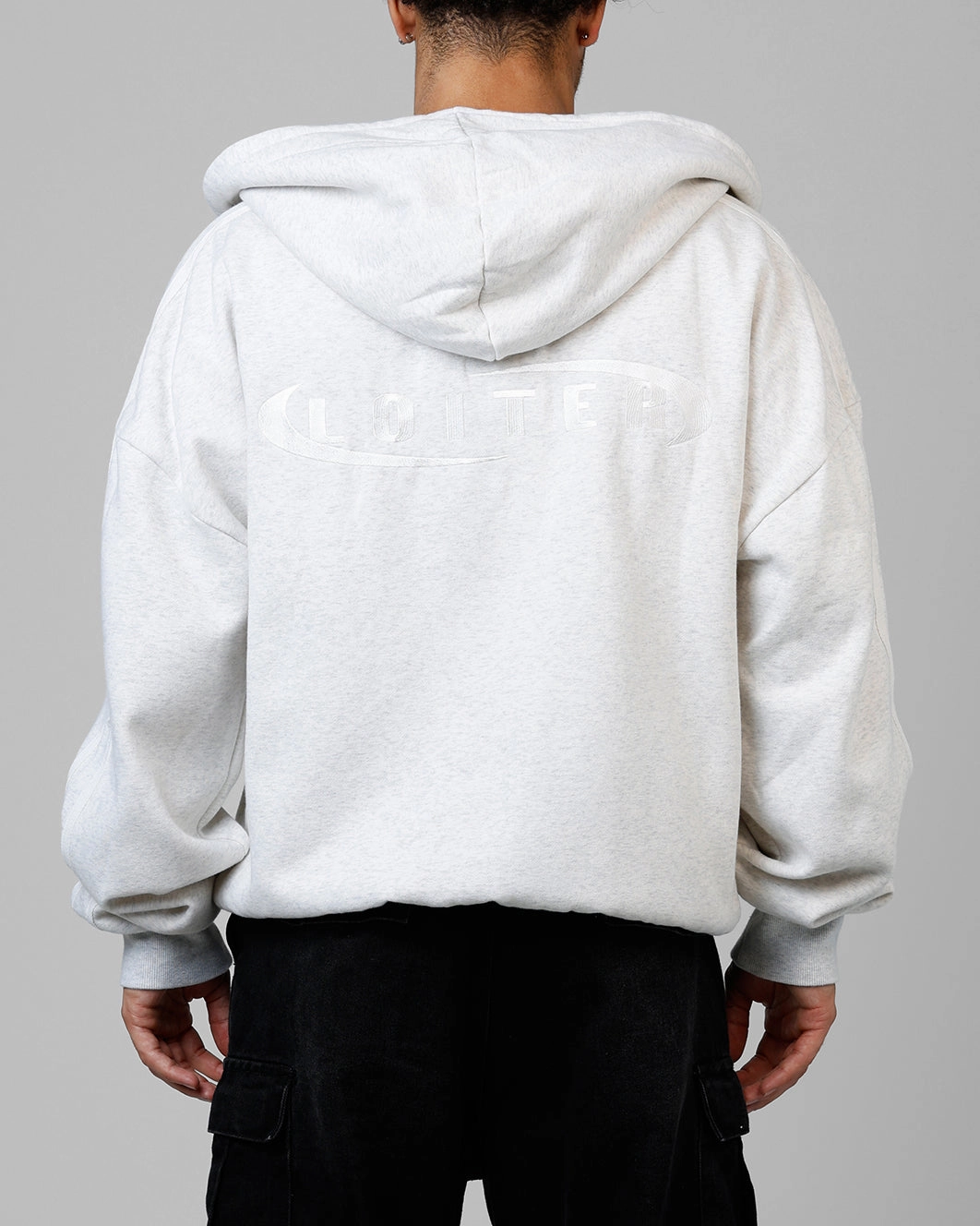 Philanthropy hot - weather option Loiter Night Vision Hoodie Grey Marle