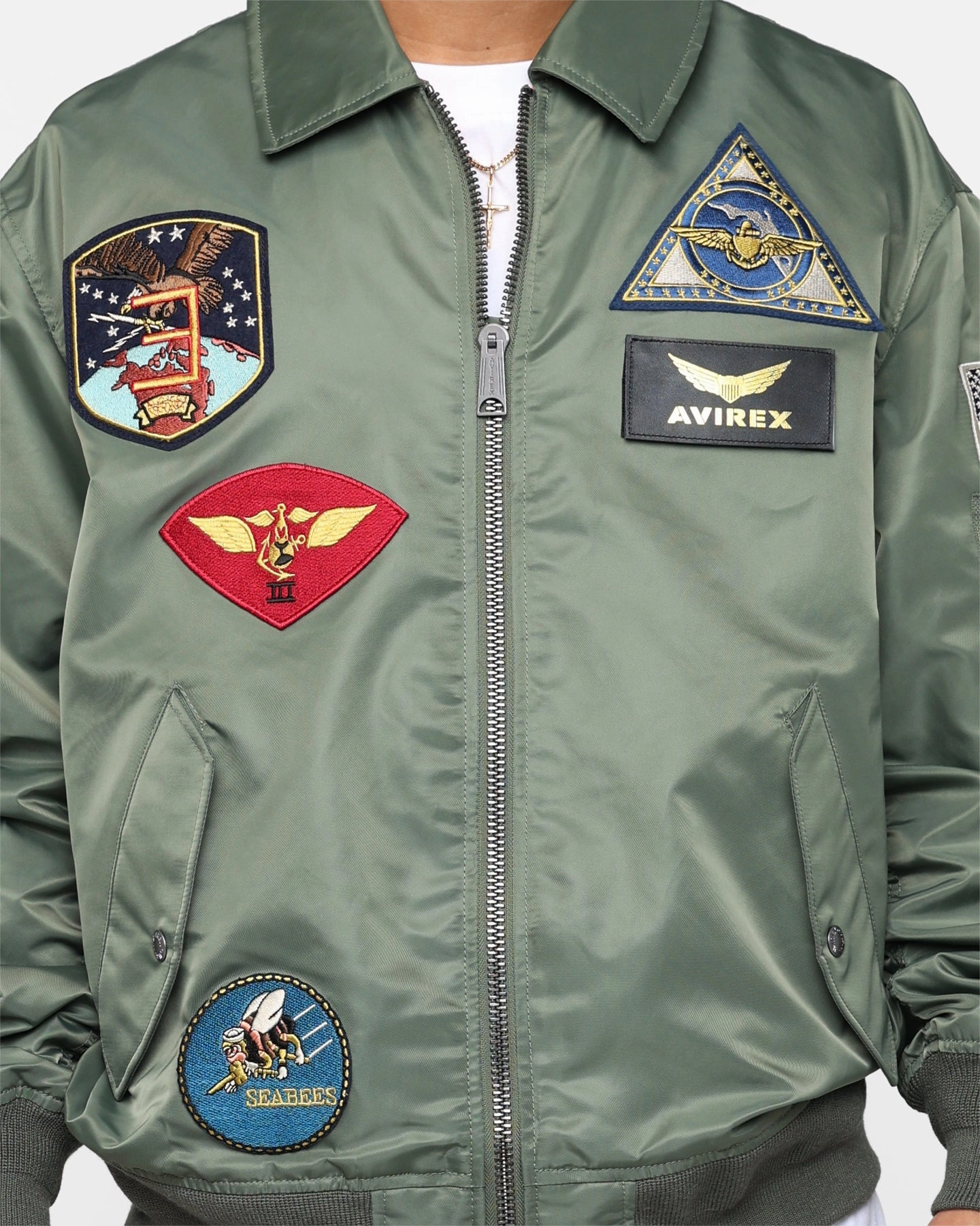 Avirex CWU-45P Flight Jacket Flight Green Comb Consent