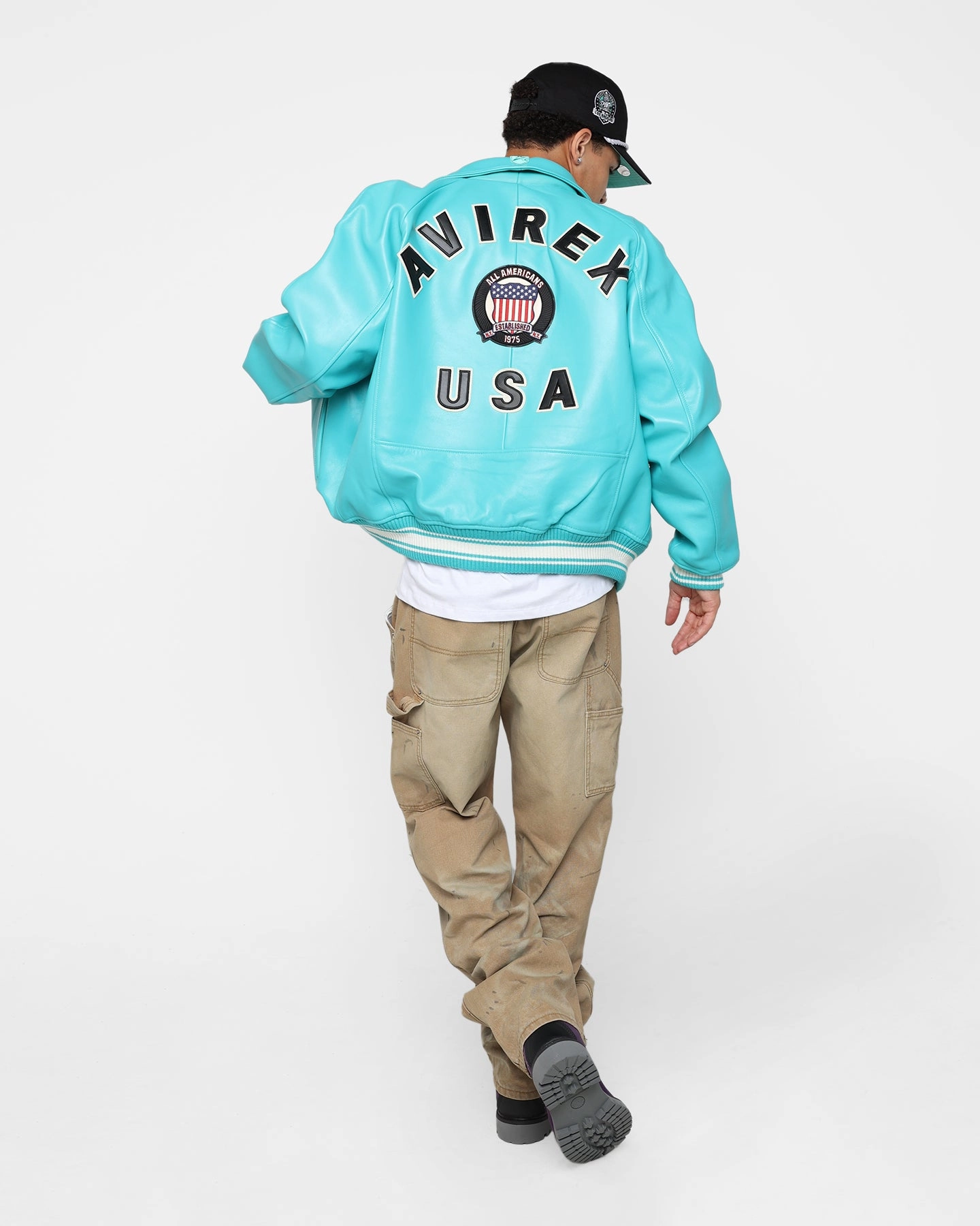 Avirex Icon Jacket Turquoise dancers Heat Resistant Layer
