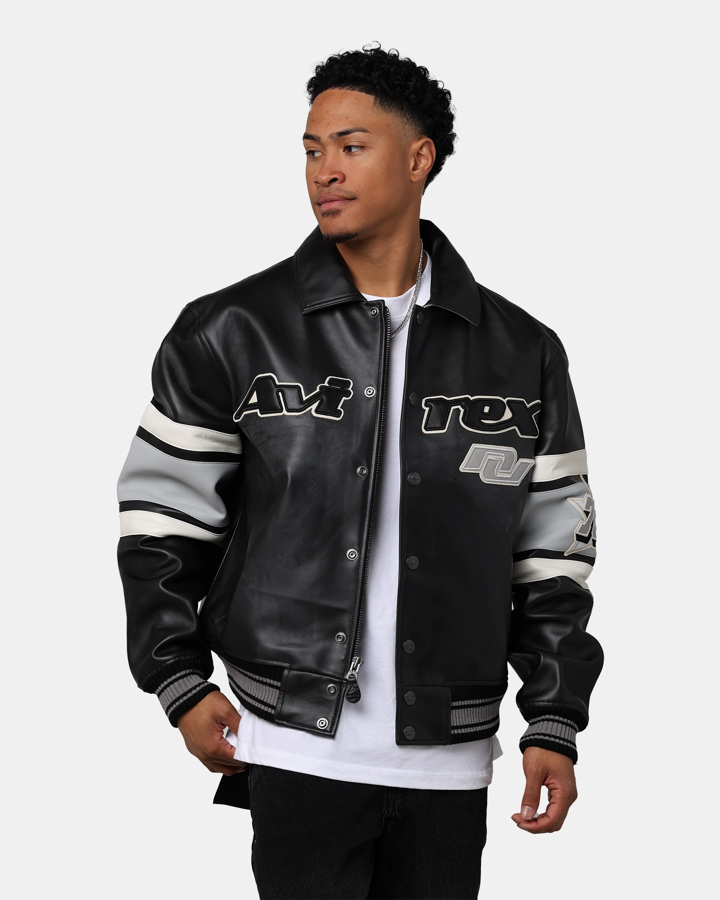 Flex Mobility System Avirex Limited Edition City Series Las Vegas Jacket Black