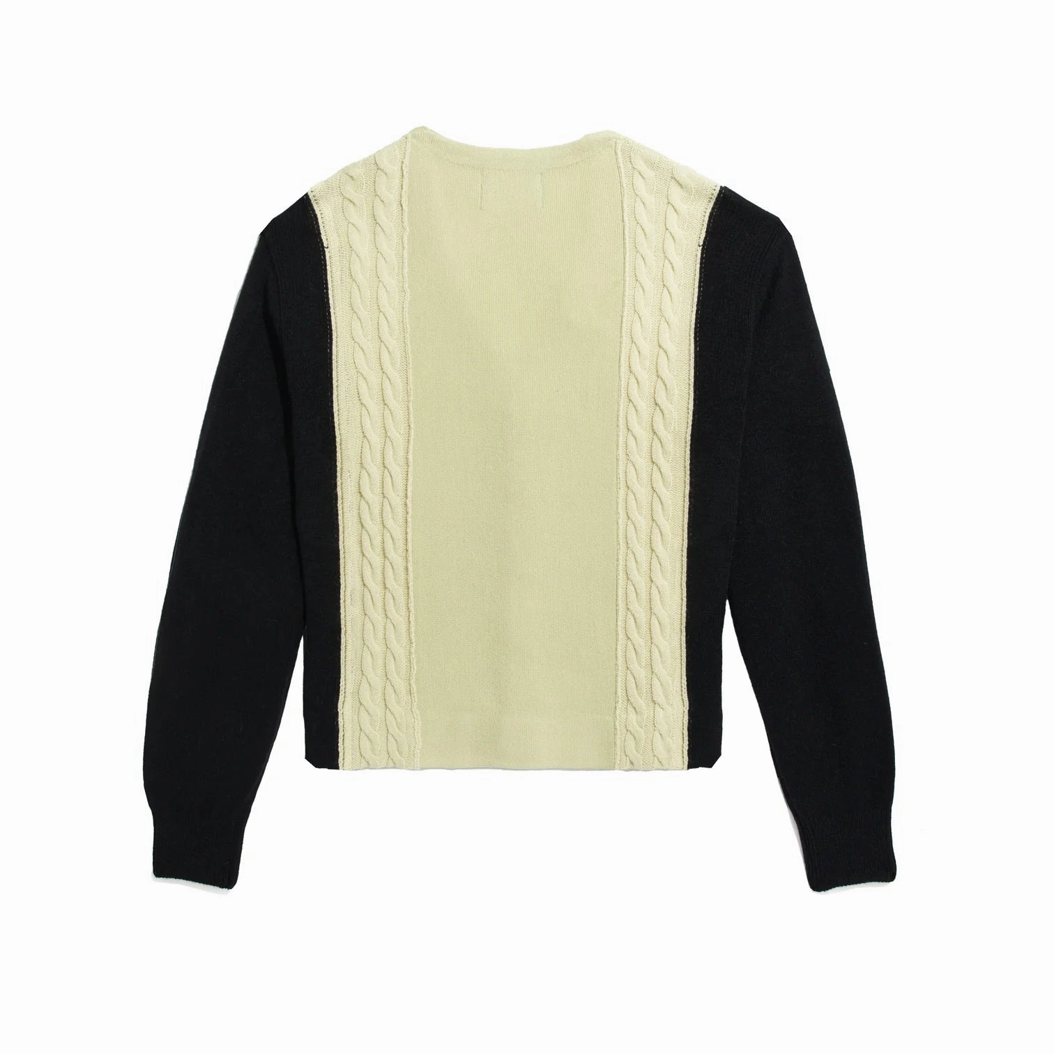 perfect for anniversaries Awake Contrast Panel Wool Cardigan