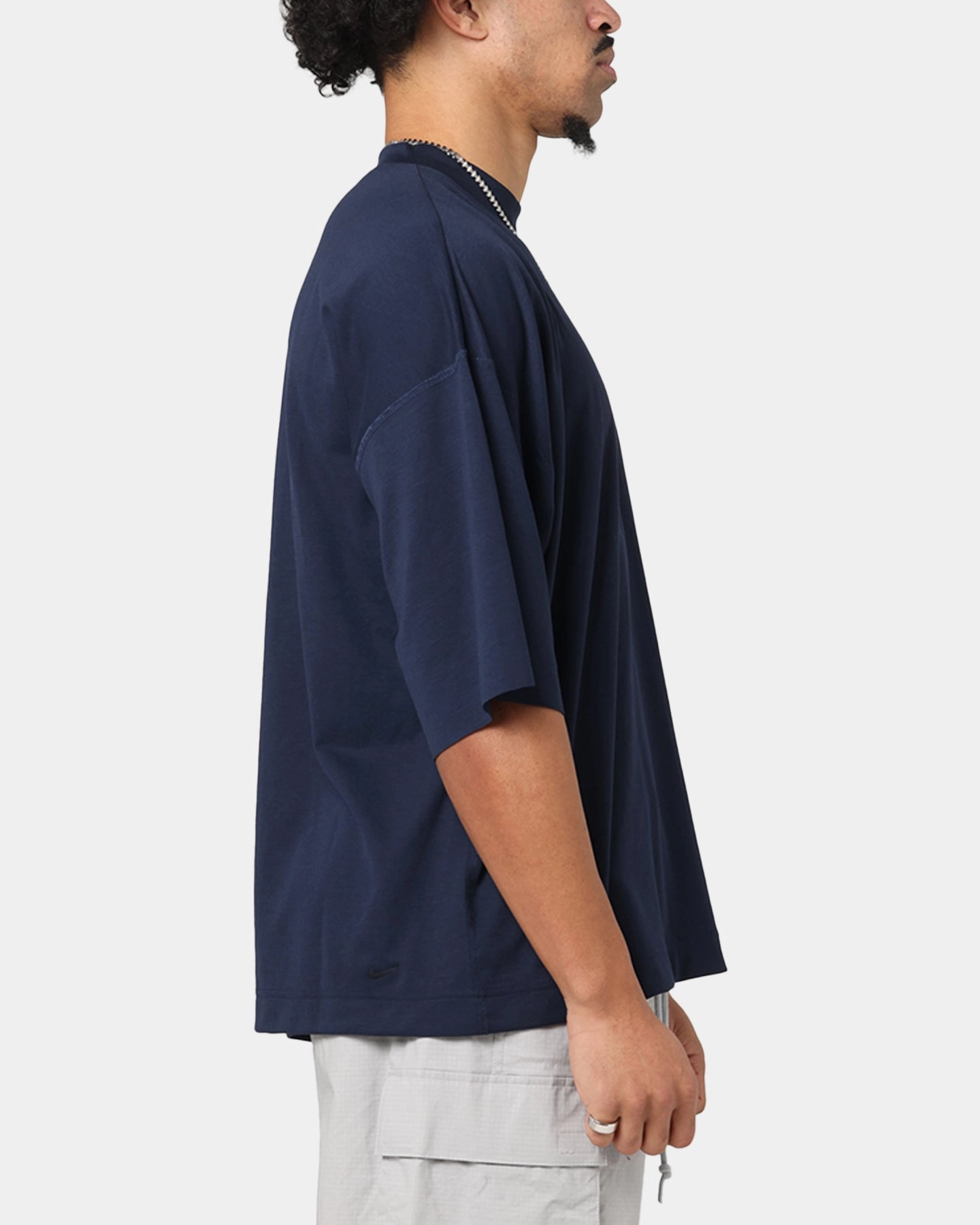 Eye-Catching Nike Sportswear Tech Knit T-Shirt Obsidian/Black
