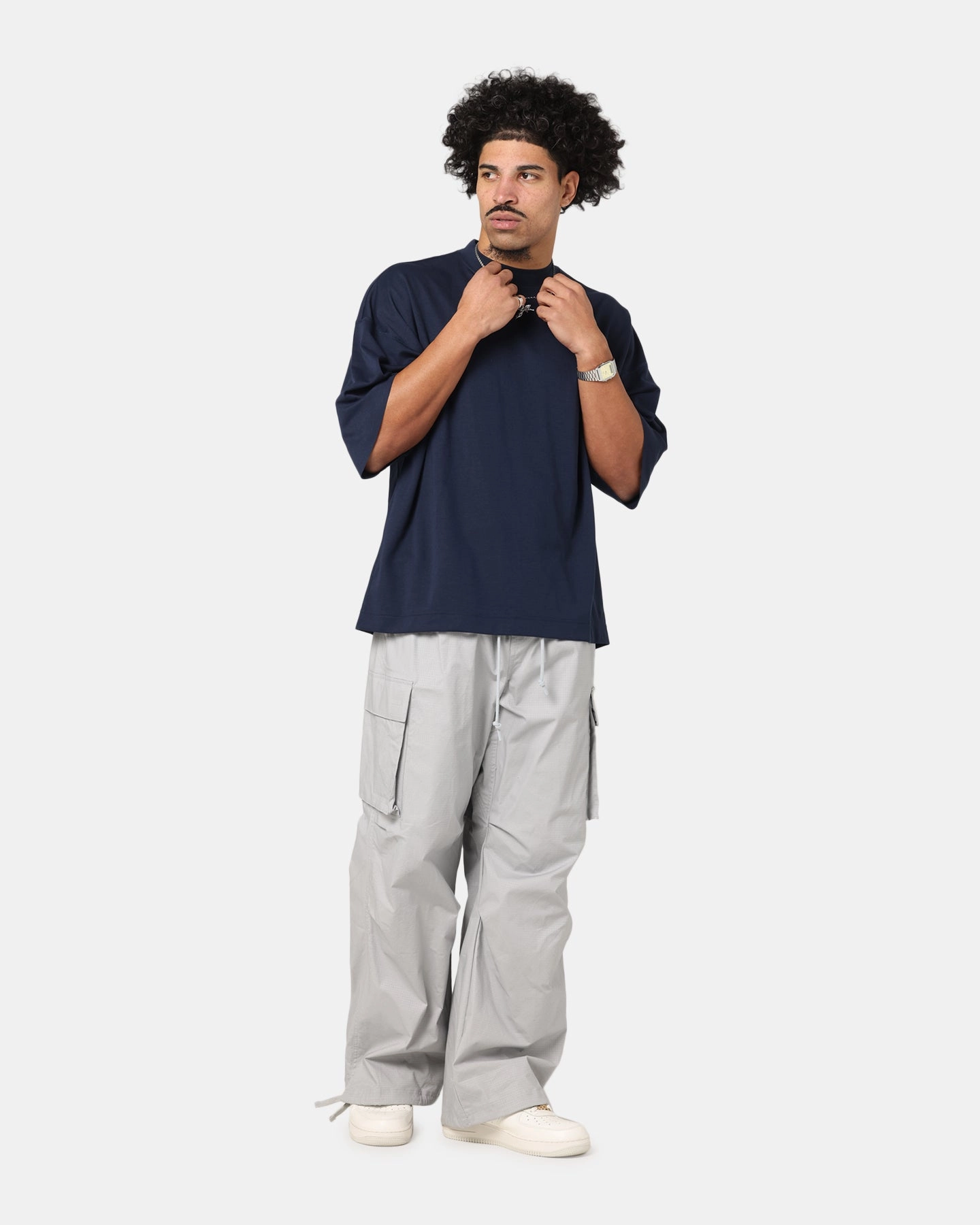 Nike Sportswear Tech Knit T-Shirt Obsidian/Black Comfy Choice