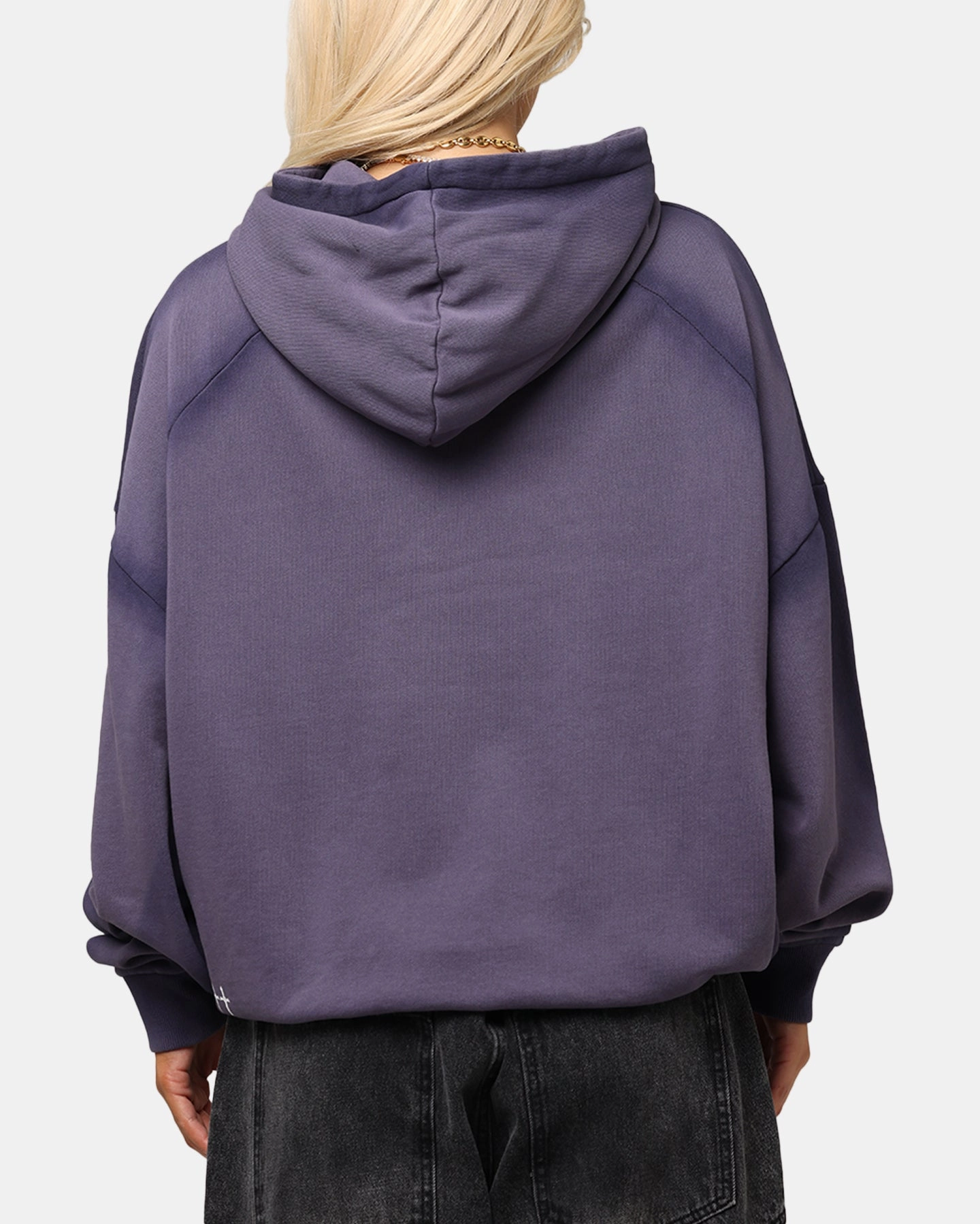 Cozy Core Saint Morta Contrast Wash Hoodie Purple