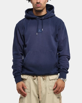 Jungle - ready fresh water use Jordan Flight Fleece Pullover Hoodie Midnight Navy