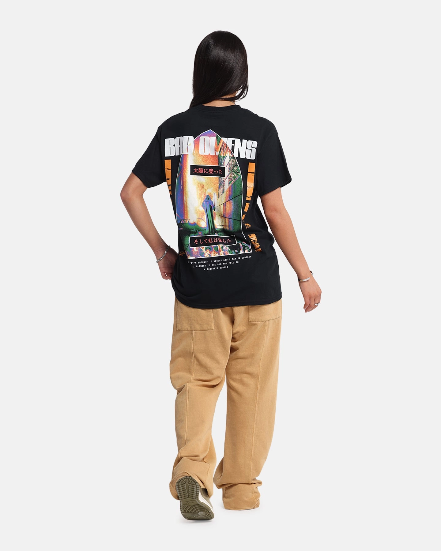 Bad Omens Concrete Jungle T-Shirt Black Casual Appeal