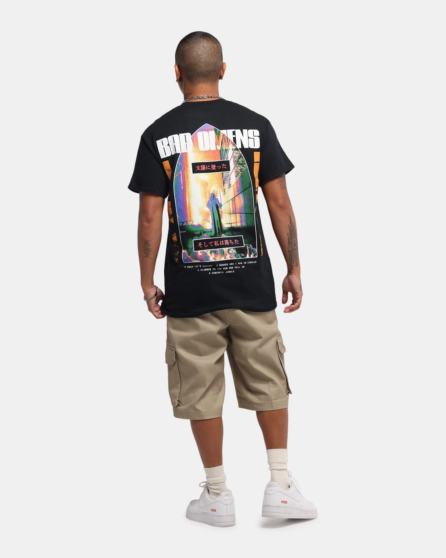 Bad Omens Concrete Jungle T-Shirt Black Cozy Comfort Look