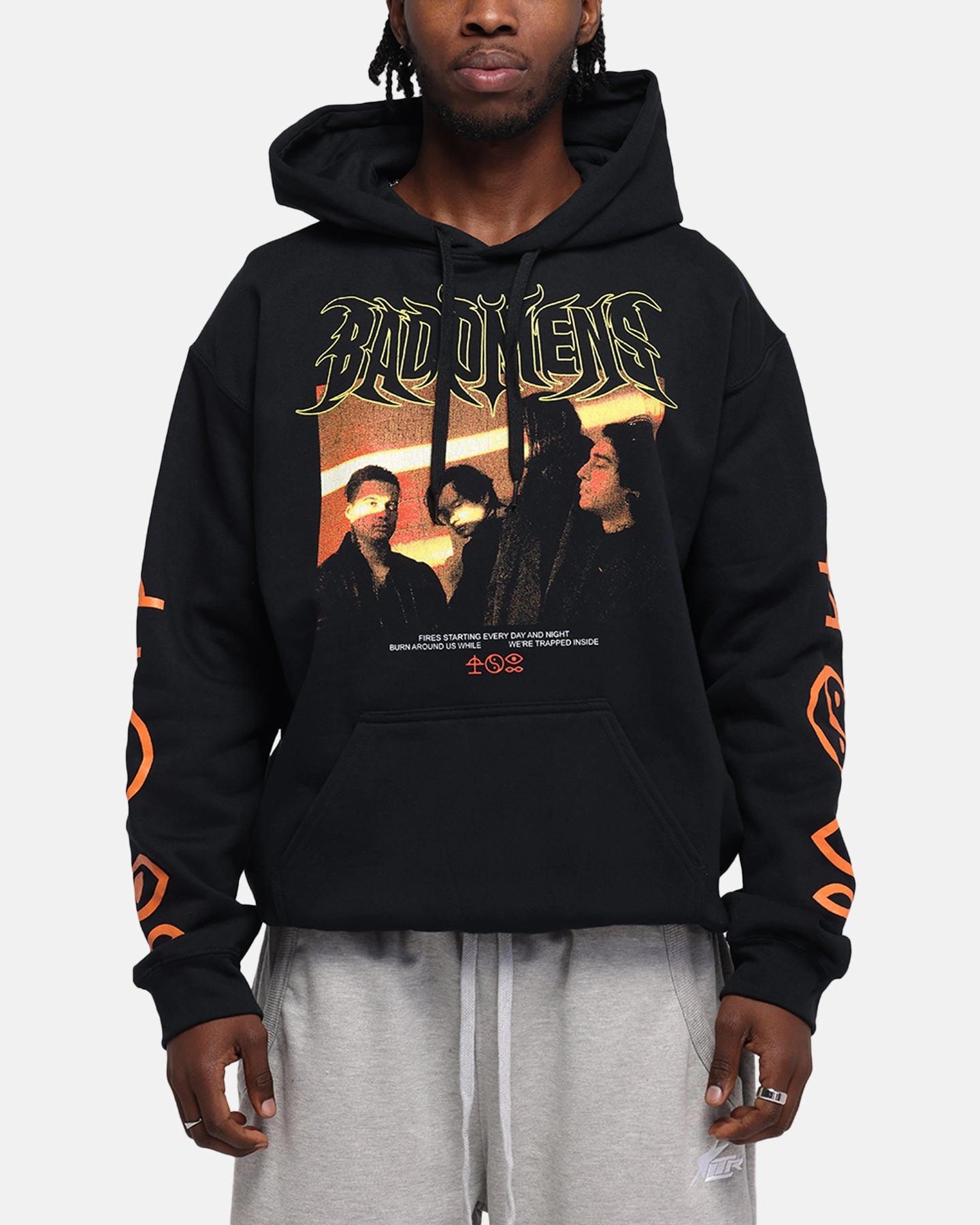 Bad Omens Fire Starting Hoodie Pepper Outdoor Smart Comfy Touch