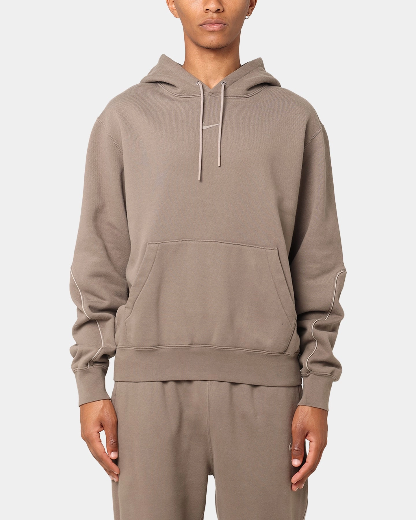 Casual Outdoor Wear adults Nike Nocta Fleece Hoodie Olive Grey