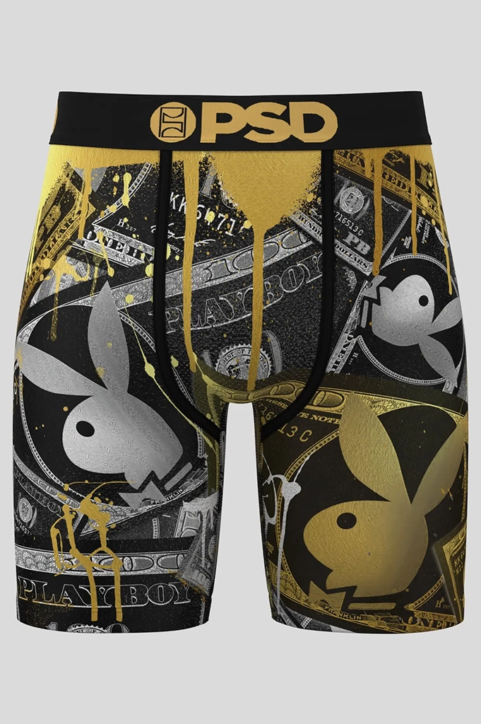 PSD Playboy Money Boxer Brief Underwear Fit Learners Backpacking Parents
