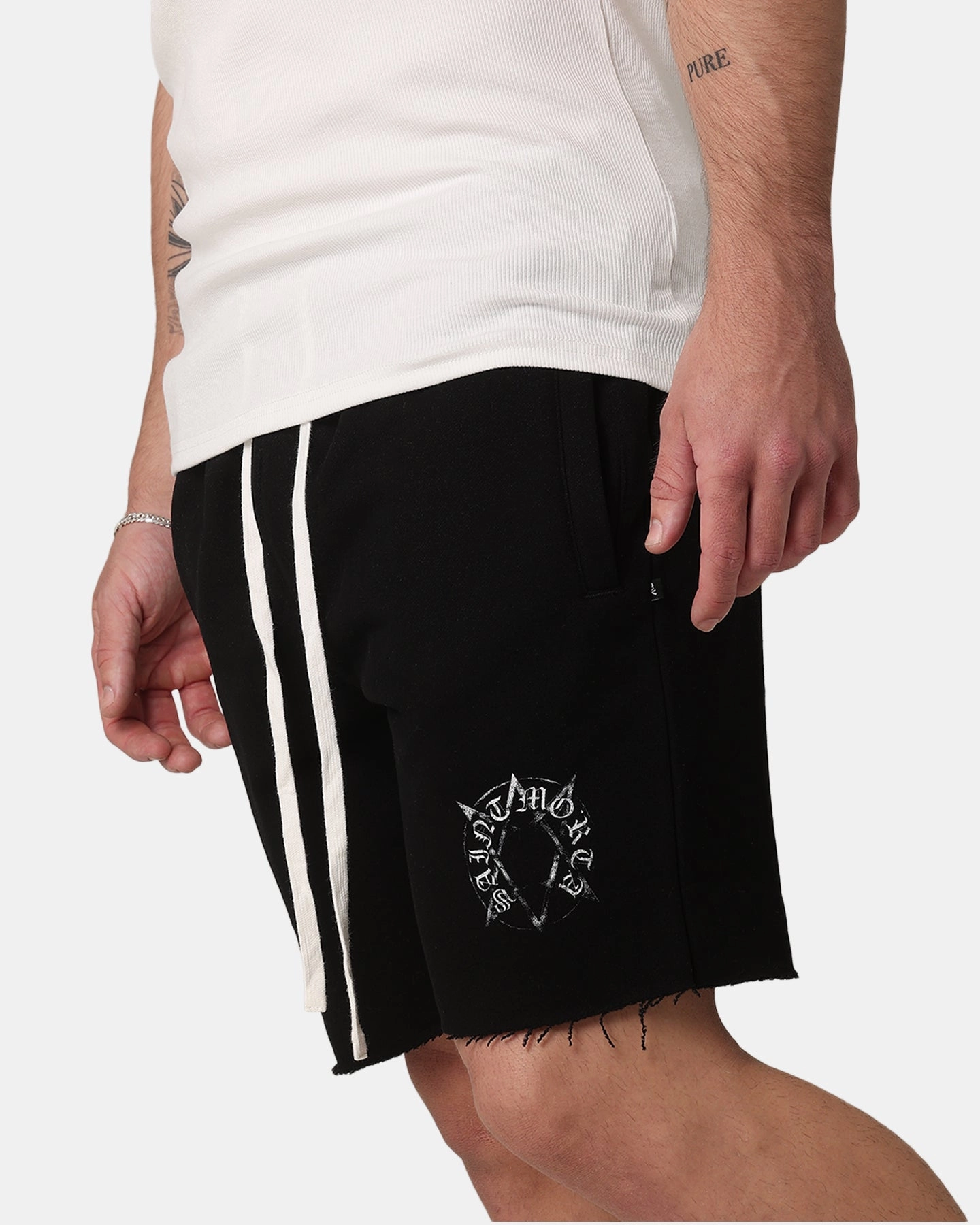 Quick Fit Saint Morta Occult Sweat Shorts Black/White