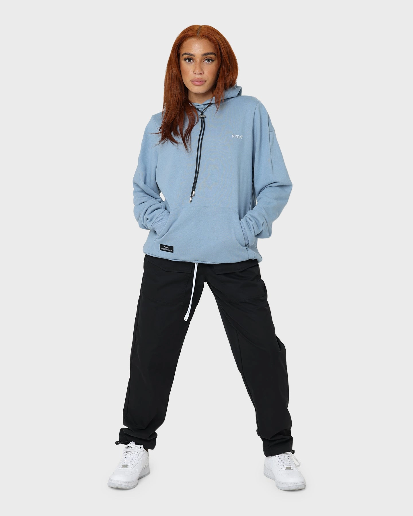 PYRA Flame Hood Dusty Blue Winter Ready