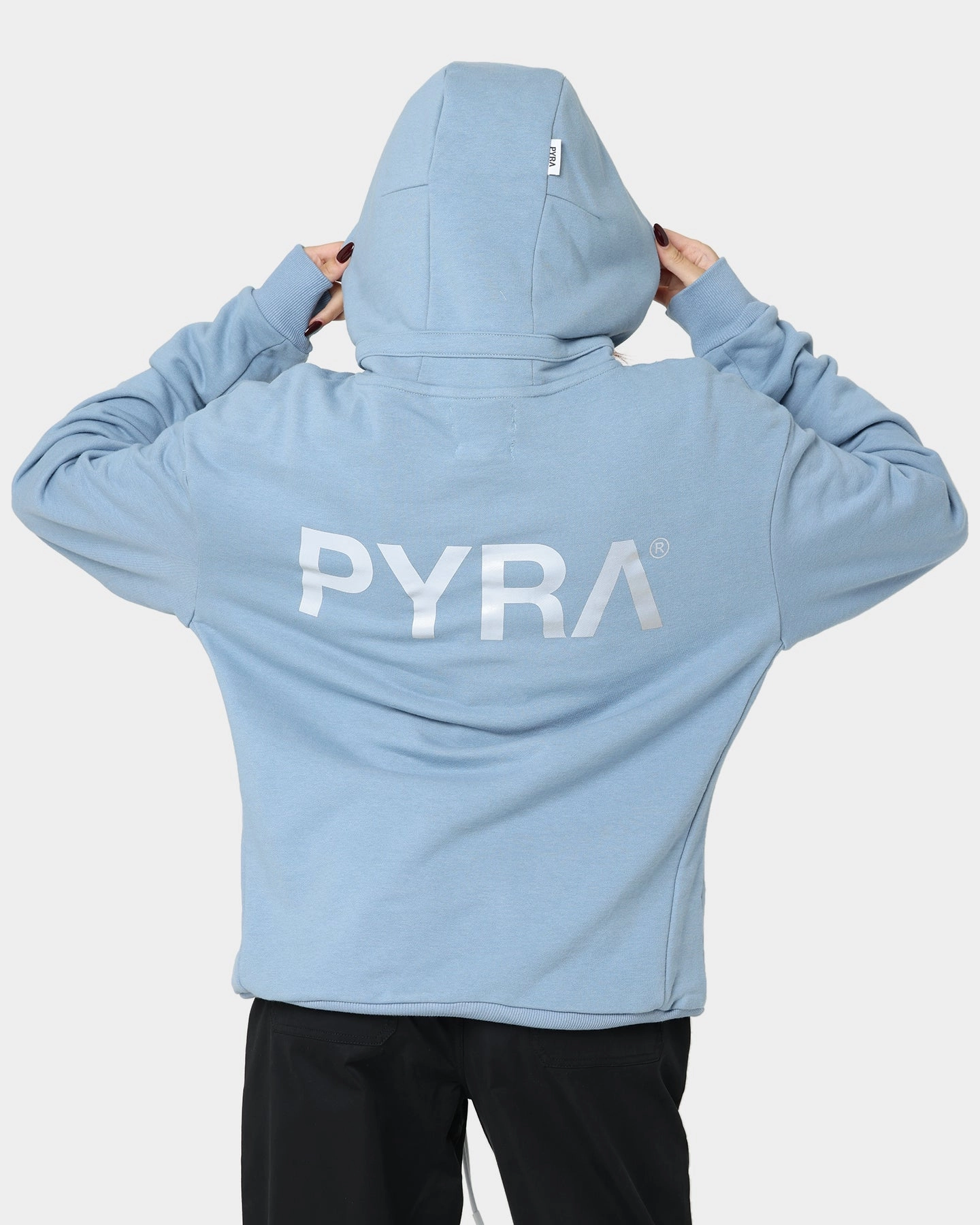 PYRA Flame Hood Dusty Blue Disseminate